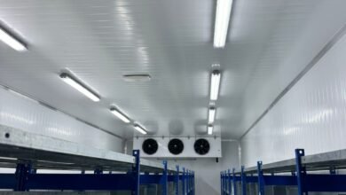 غرف تبريد وتجميد