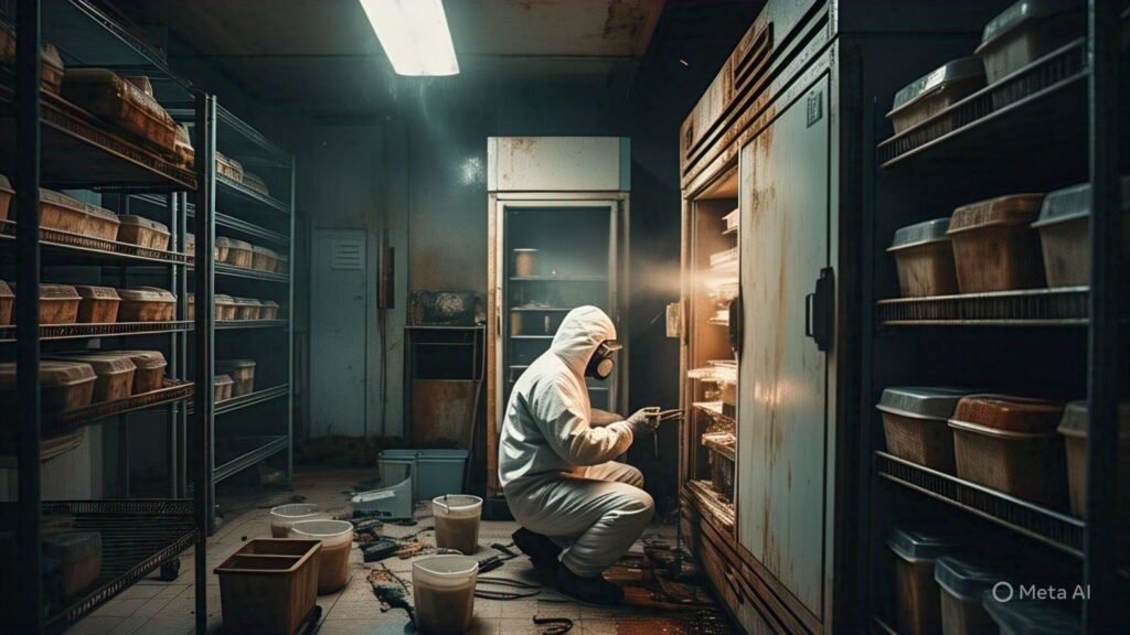 فك غرف التجميد في مكة